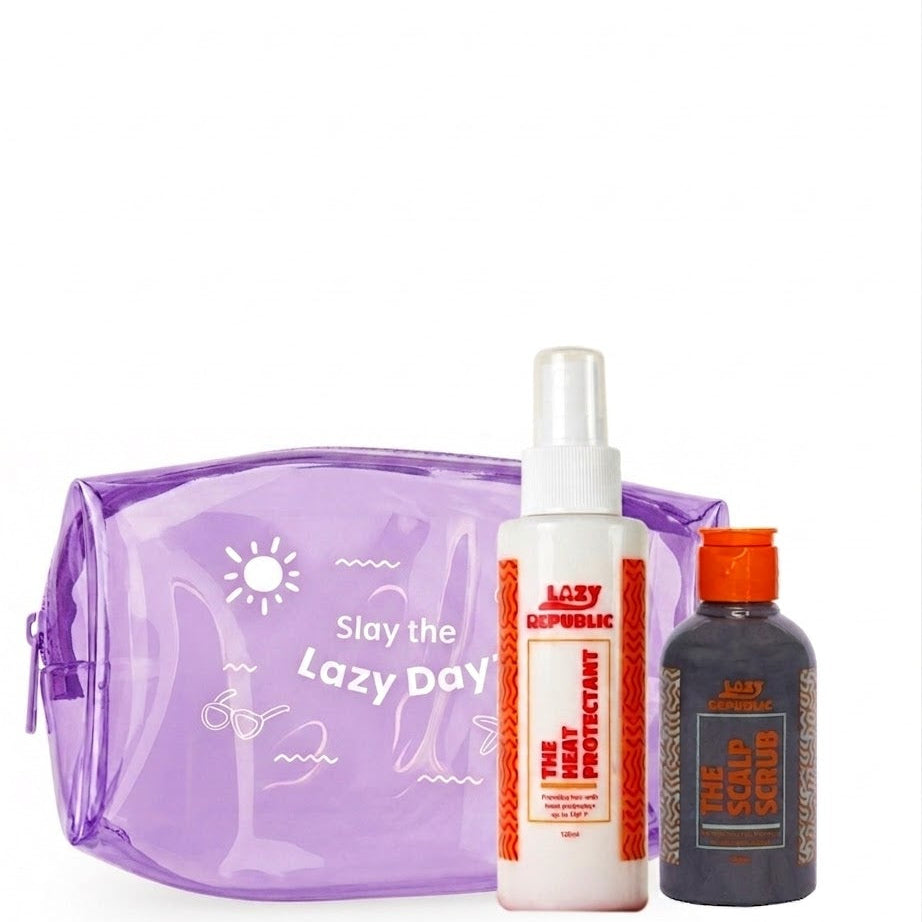 Slay The Lazy Dayz - Purple Summer Pouch