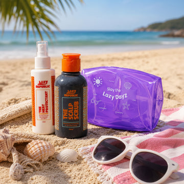 Slay The Lazy Dayz - Purple Summer Pouch